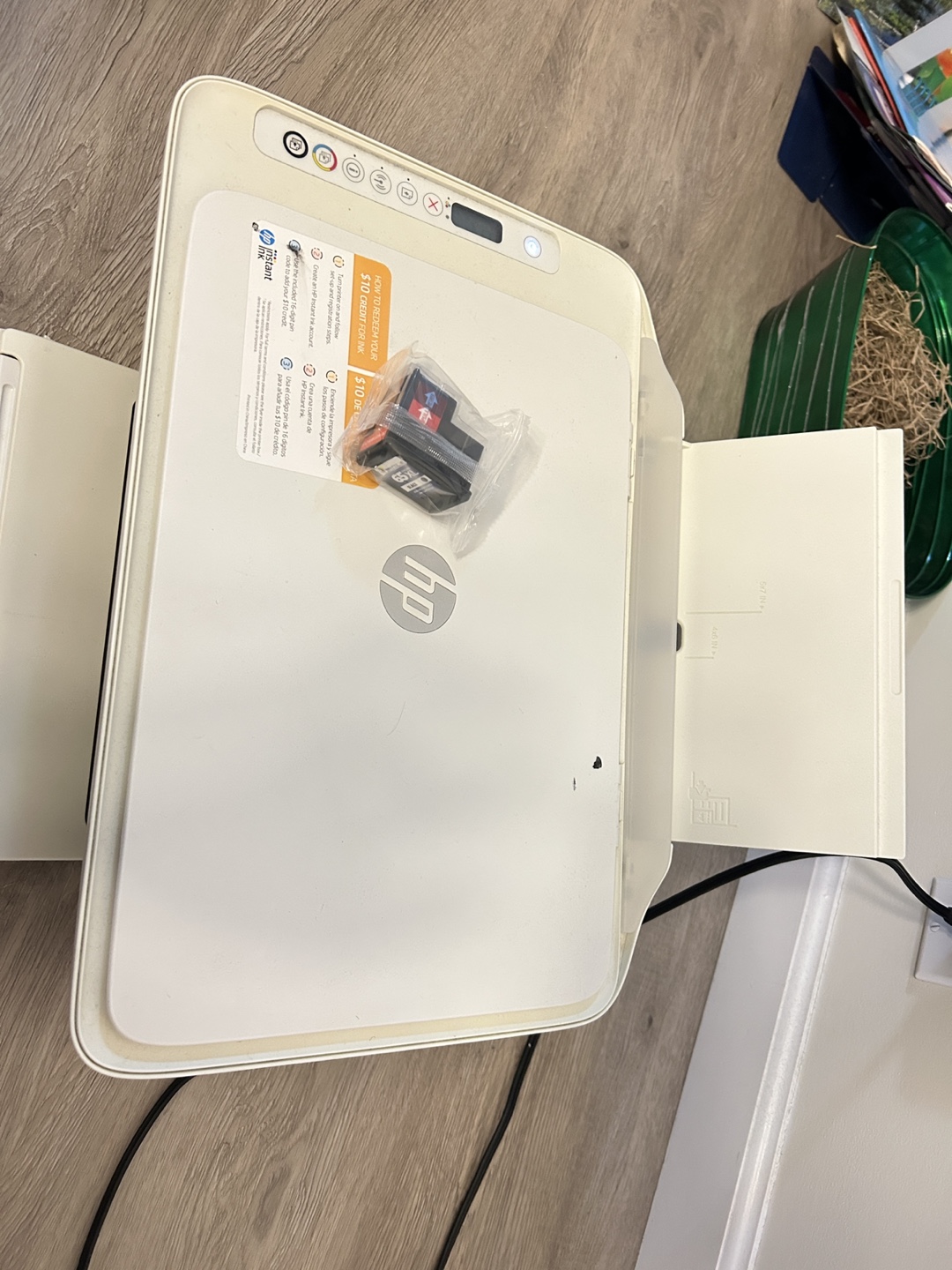 HP Printer with Ink Cartridges - photo 2