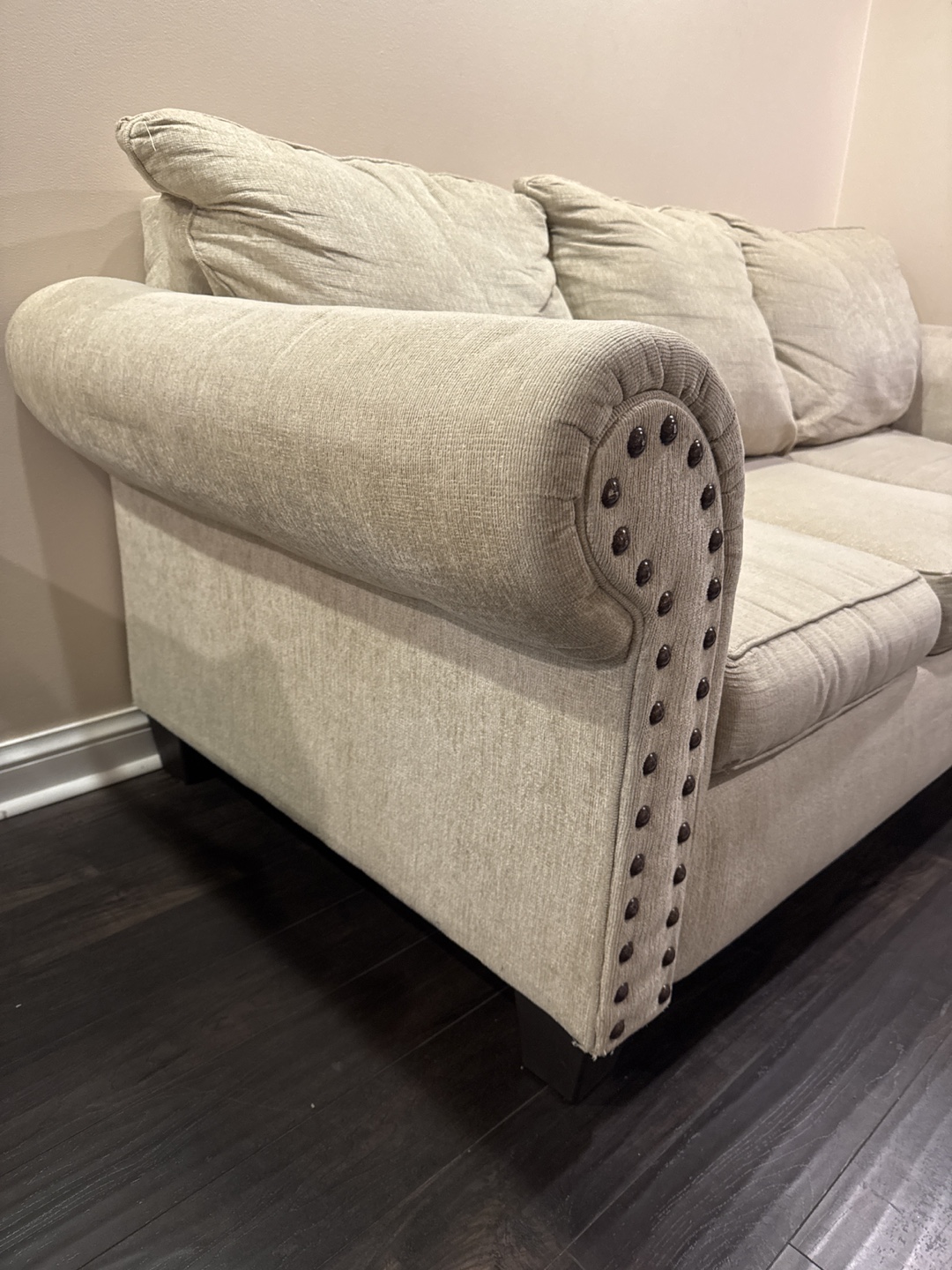 Grey 3-Seater Sofa - photo 5