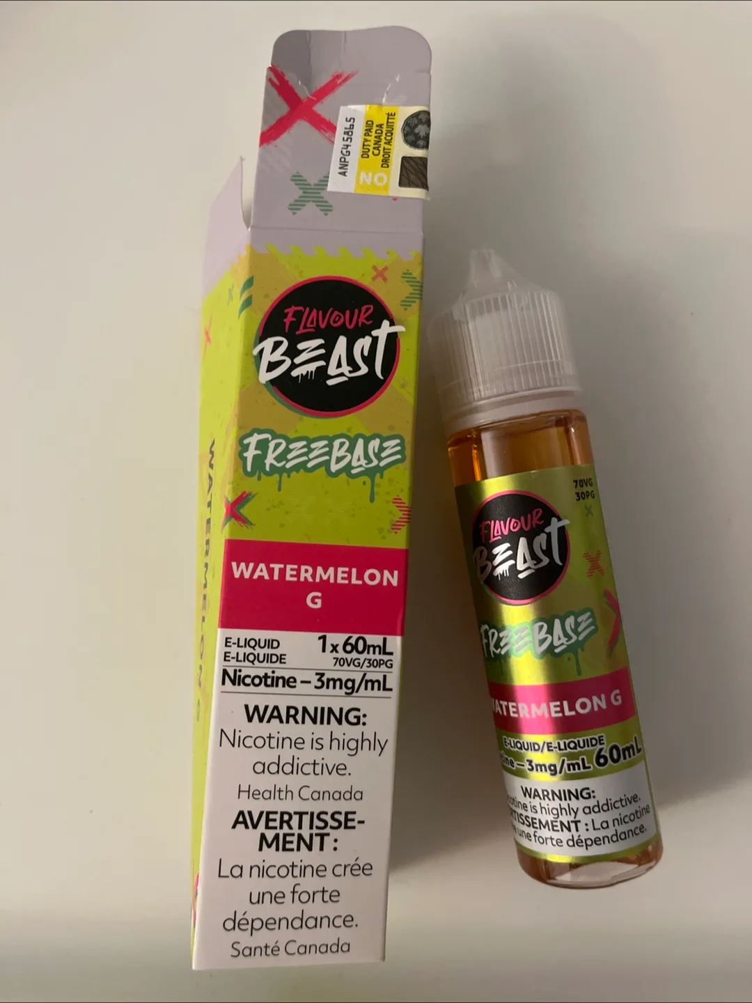 Flavour Beast Freebase Watermelon G E-Liquid thumbnail
