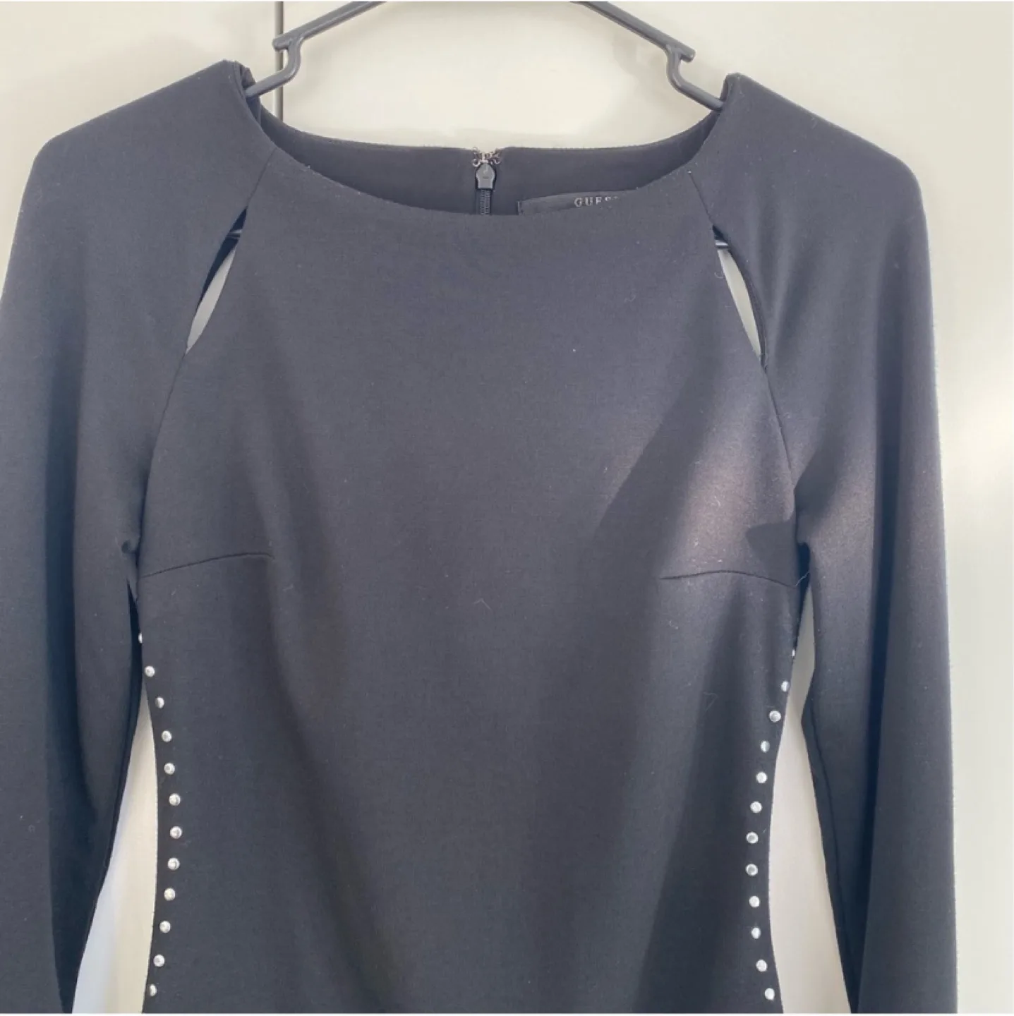 Guess Black Studded Mini Dress Size XS image indicator(2)