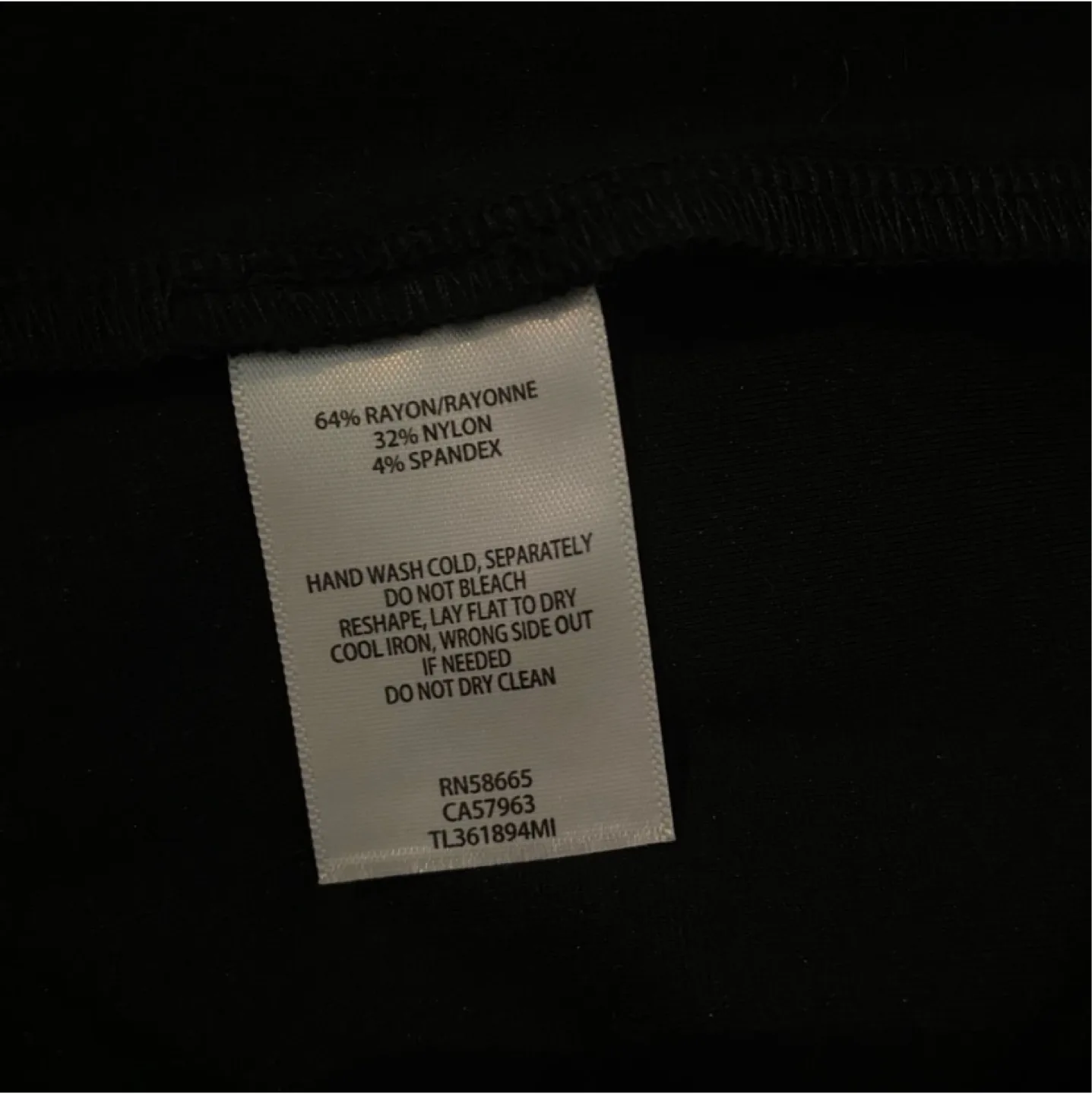 Leith One Shoulder Ruffle Dress Mini Black Size Small image indicator(8)