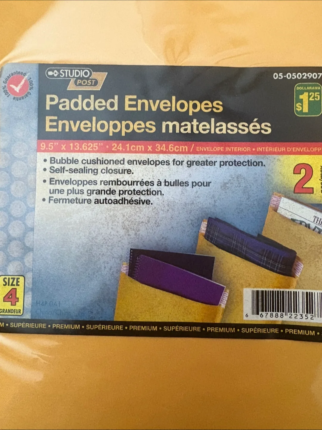 Padded envelopes (New) (Includes 2) (Giving away for FREE) image indicator(3)