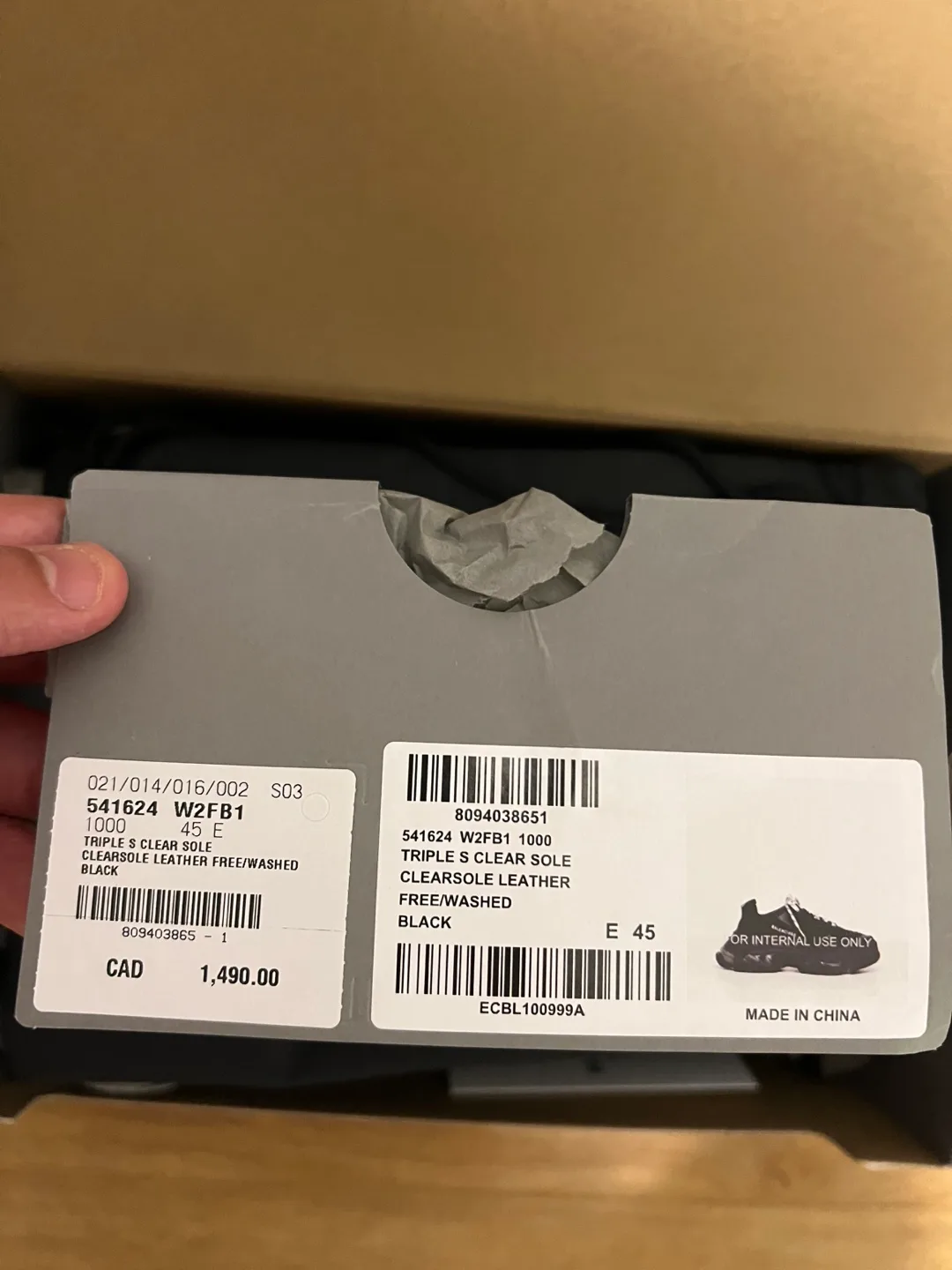 Balenciaga Triple S Sneakers- Brand New image indicator(7)