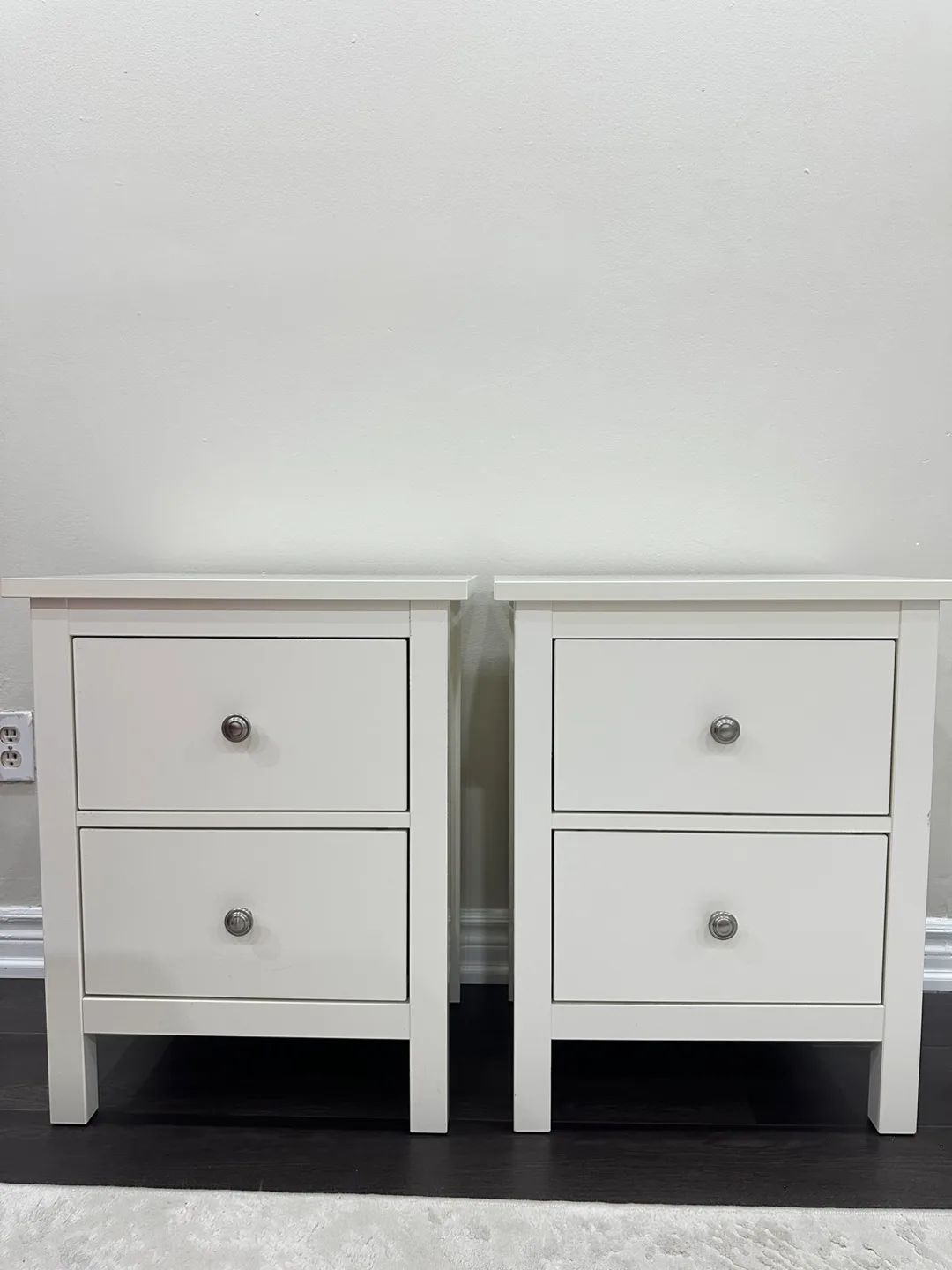 Ikea hemnes nightstands thumbnail