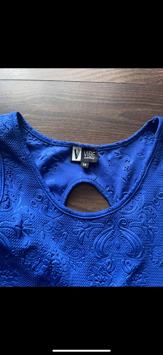 Vibe Sportswear Blue Dress - Size M image indicator(2)