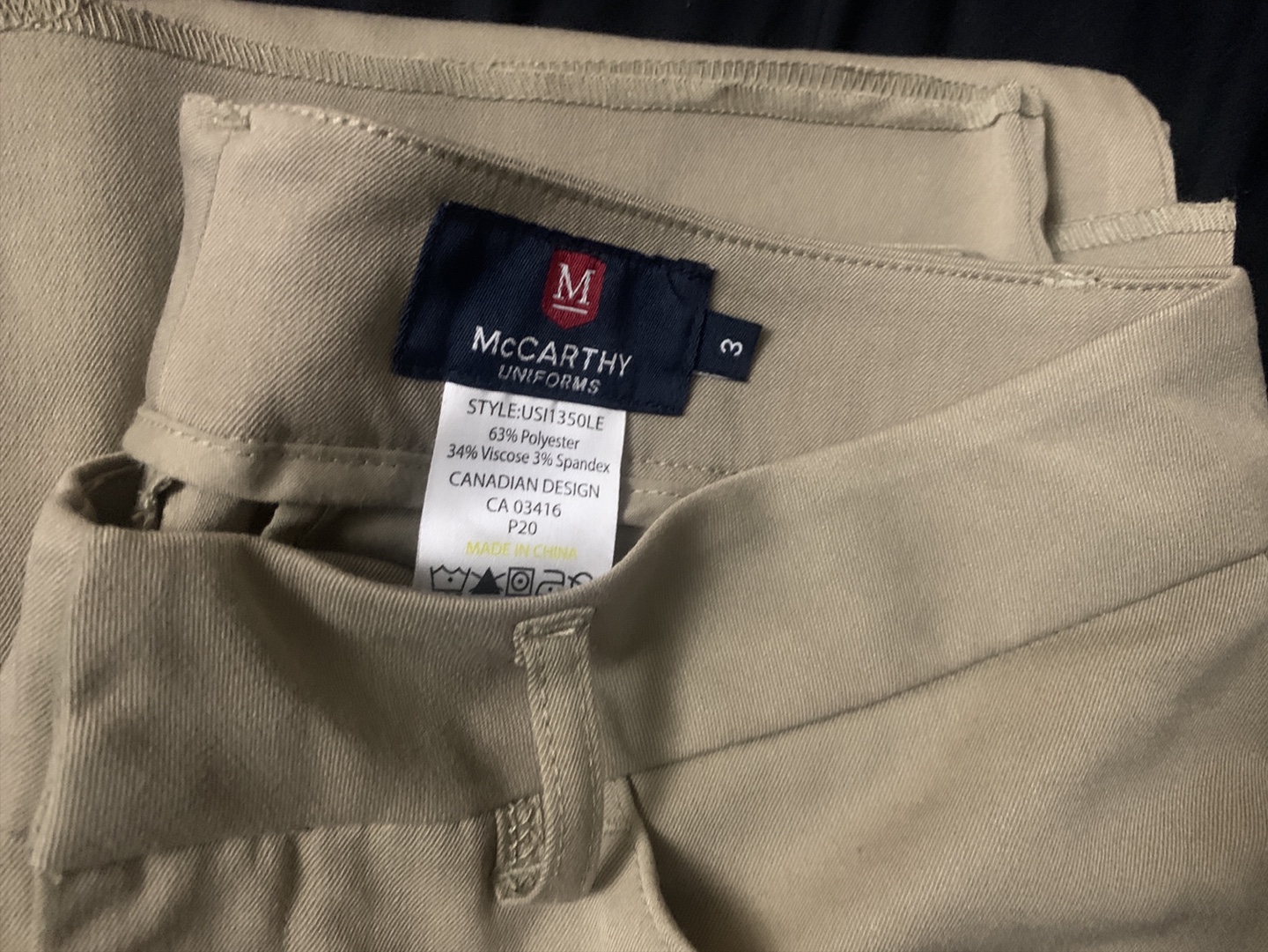 BRAND NEW WITH TAGS: Gonzaga Uniform Pants (Women’s Size 3) - photo 2