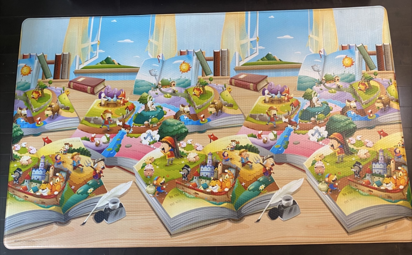 DWINGULER Sensory Playmat- Aesop's Fables