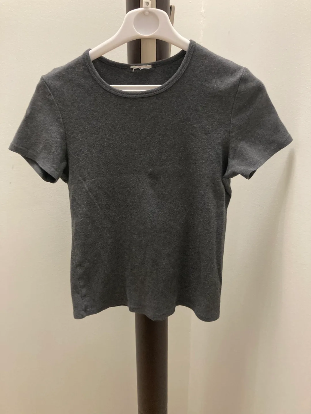 🇨🇦🍁Grey slim fit T-Shirt thumbnail
