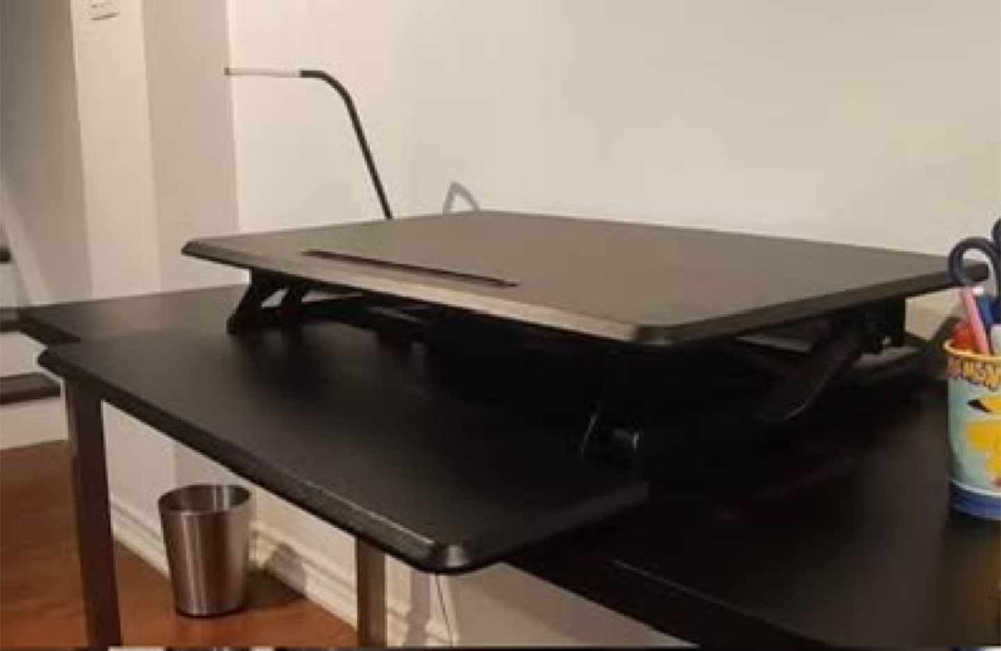 Black Standing Desk Converter - photo 3