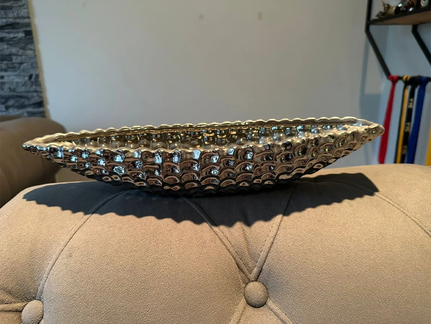 Decorative Silver Bowl thumbnail