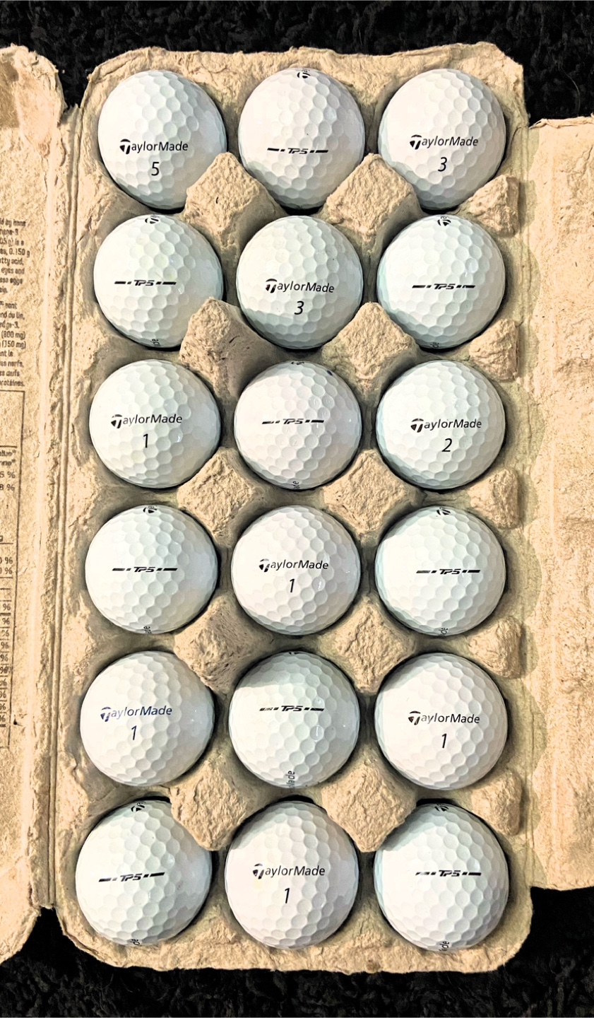 18 Taylormade TP5 2025 Edition Golf Balls - photo 2
