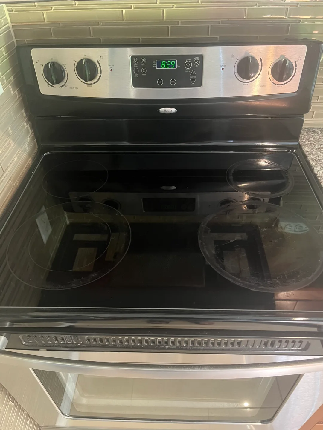 Whirlpool Stainless Steel Electric Range image indicator(2)