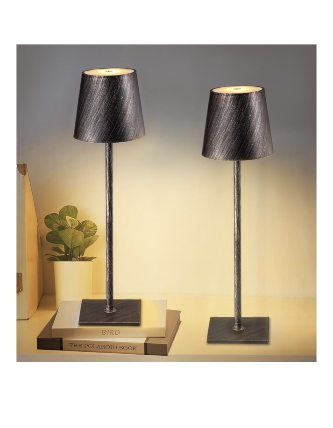 Set of 2 Bronze Table Lamps - photo 2