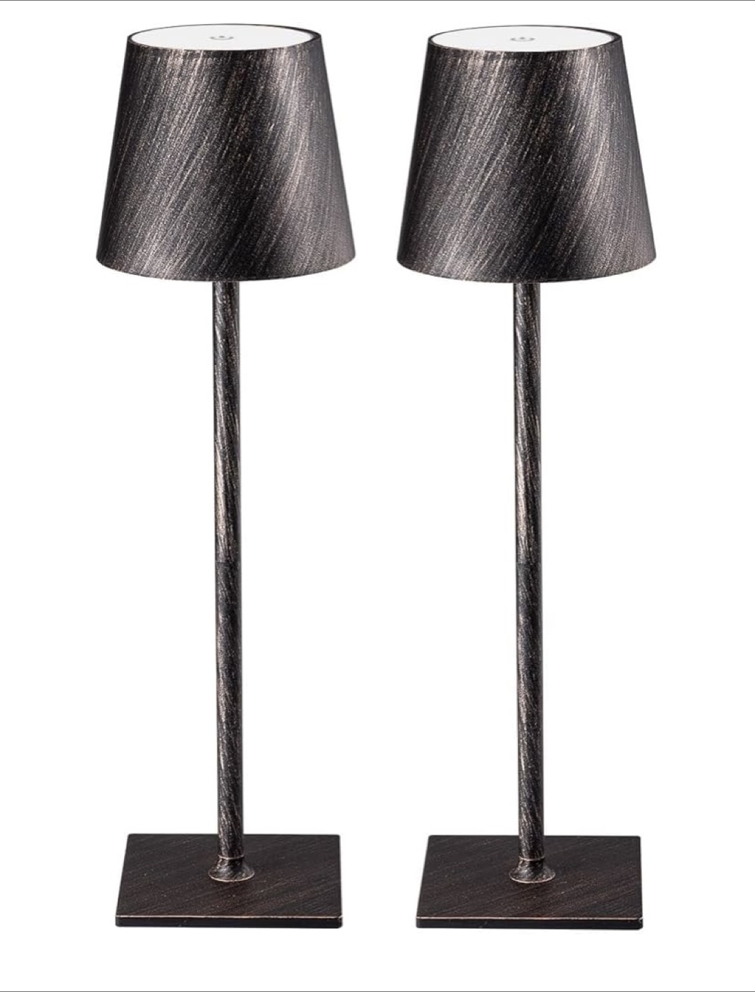 Set of 2 Bronze Table Lamps