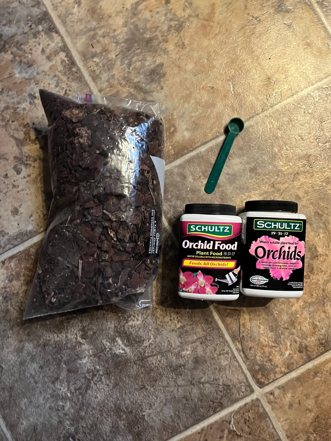 Schultz Orchid Food & potting mix. thumbnail