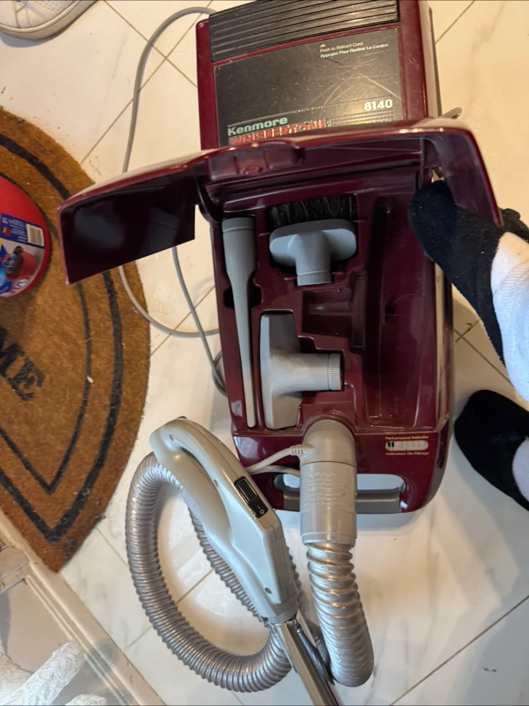 Kenmore Upright Vacuum 8140 image indicator(2)