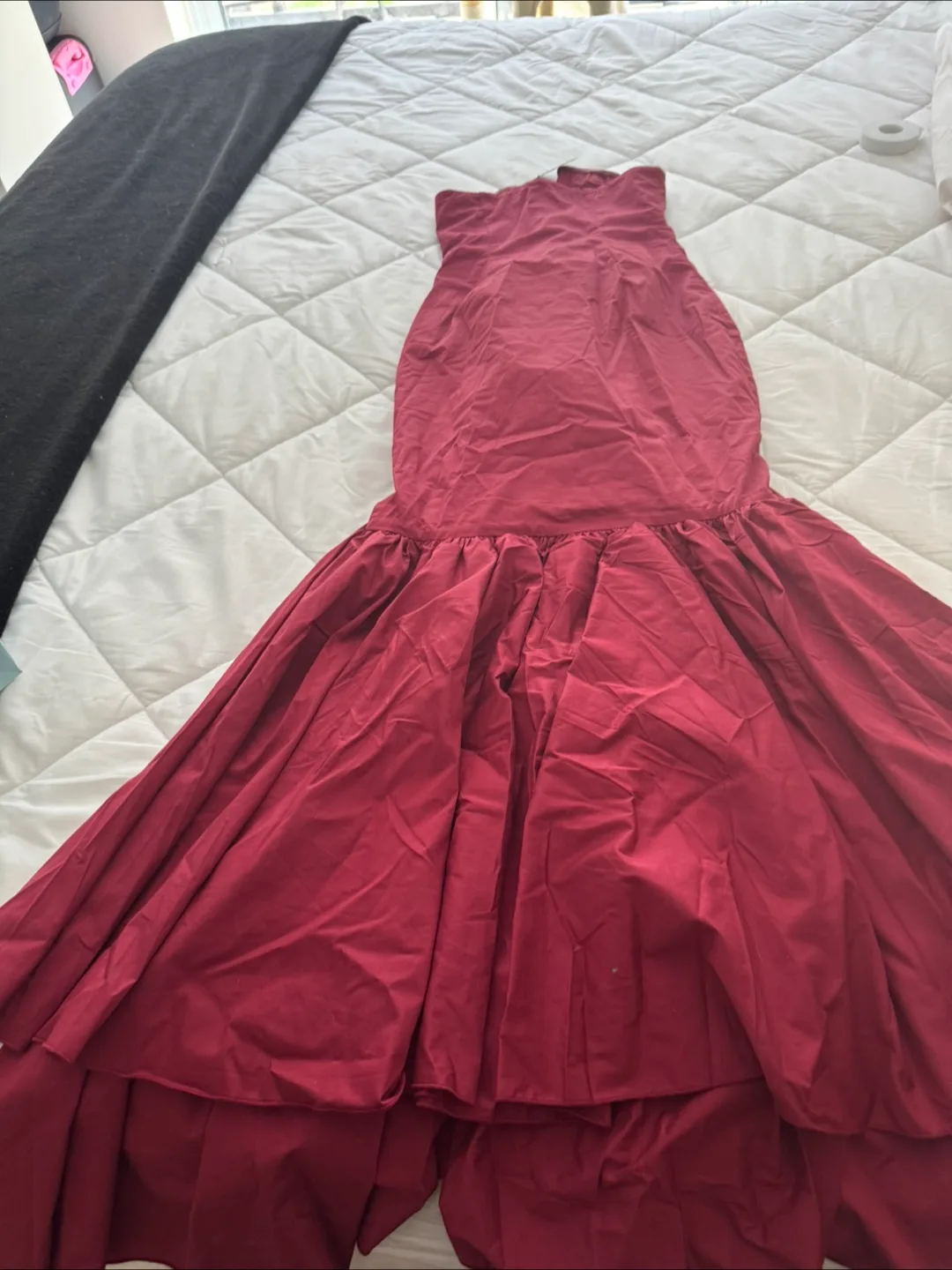 Babyboo Nala Maxi Dress - Burgundy, Size S image indicator(3)