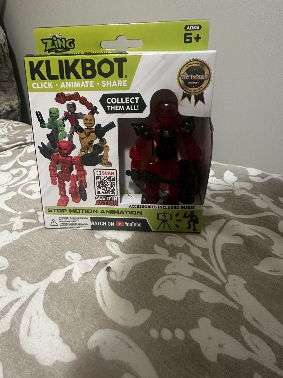 Zing Klikbot Action Figure