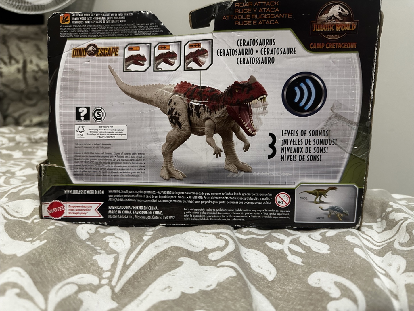 Jurassic World Camp Cretaceous Ceratosaurus - photo 3