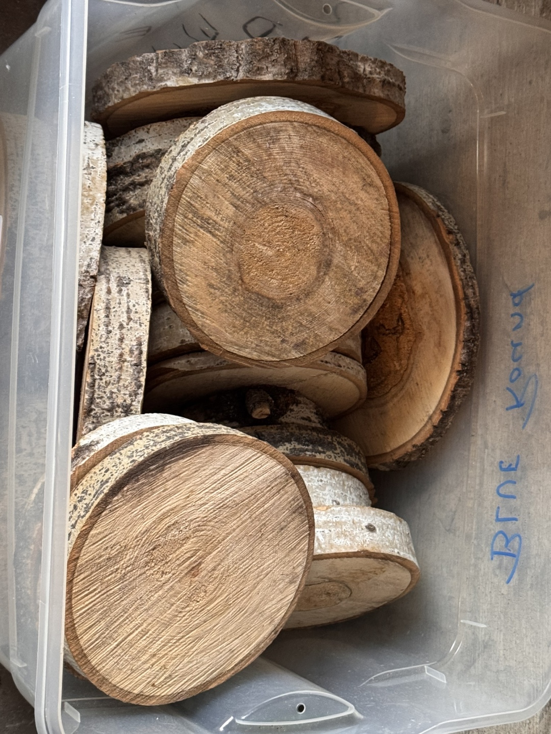 Wooden Tree Slice Rounds