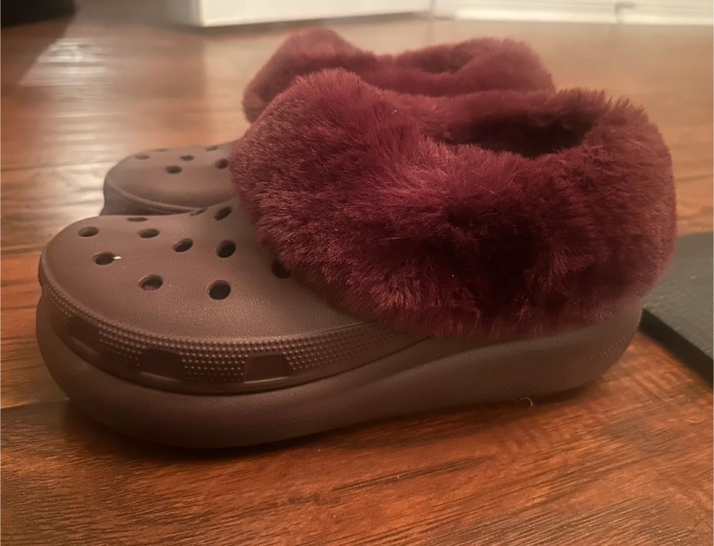 Crocs Classic Fur Sure Clog - Size 8 thumbnail