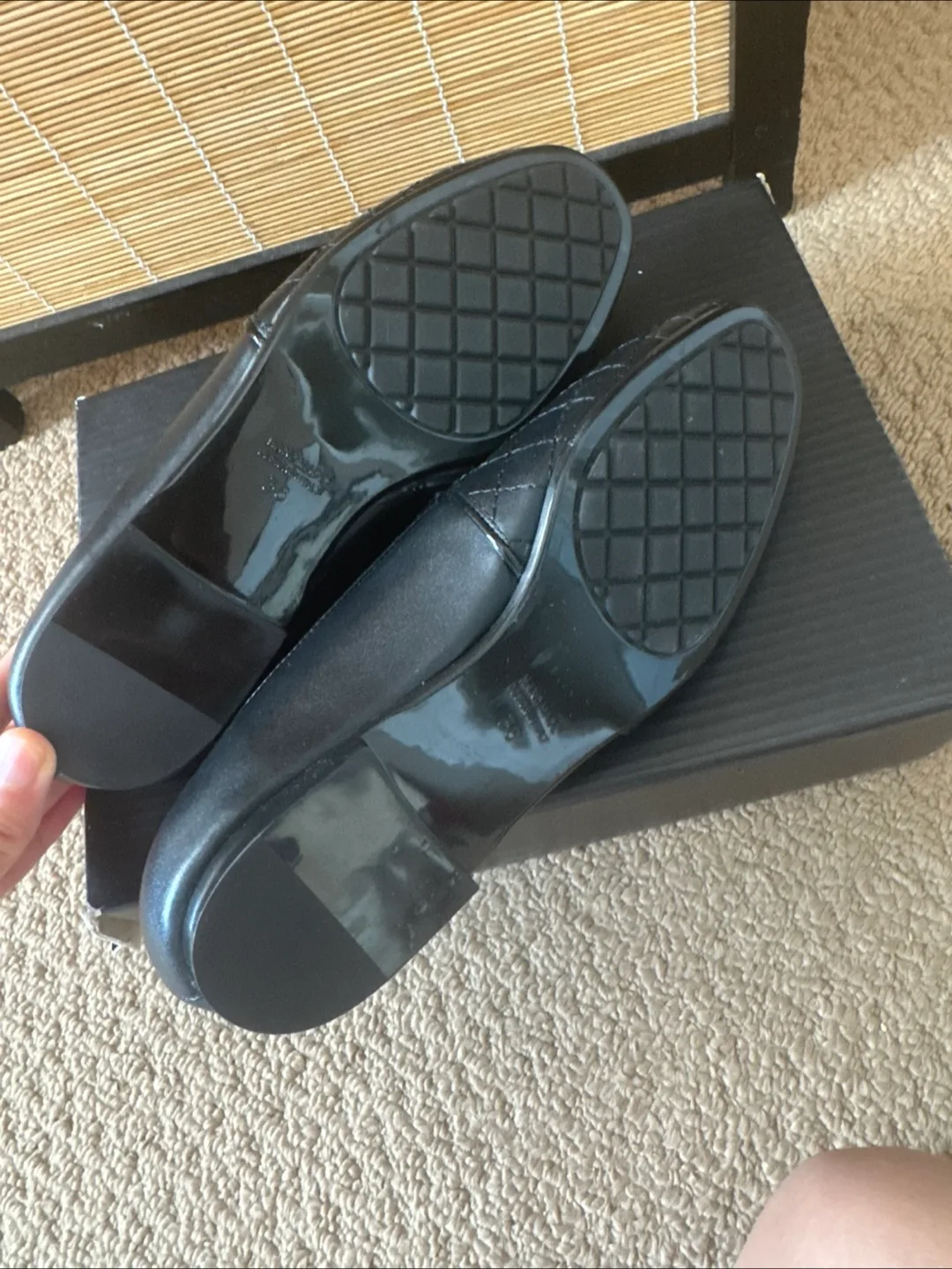 Chanel Black Leather Loafers image indicator(3)