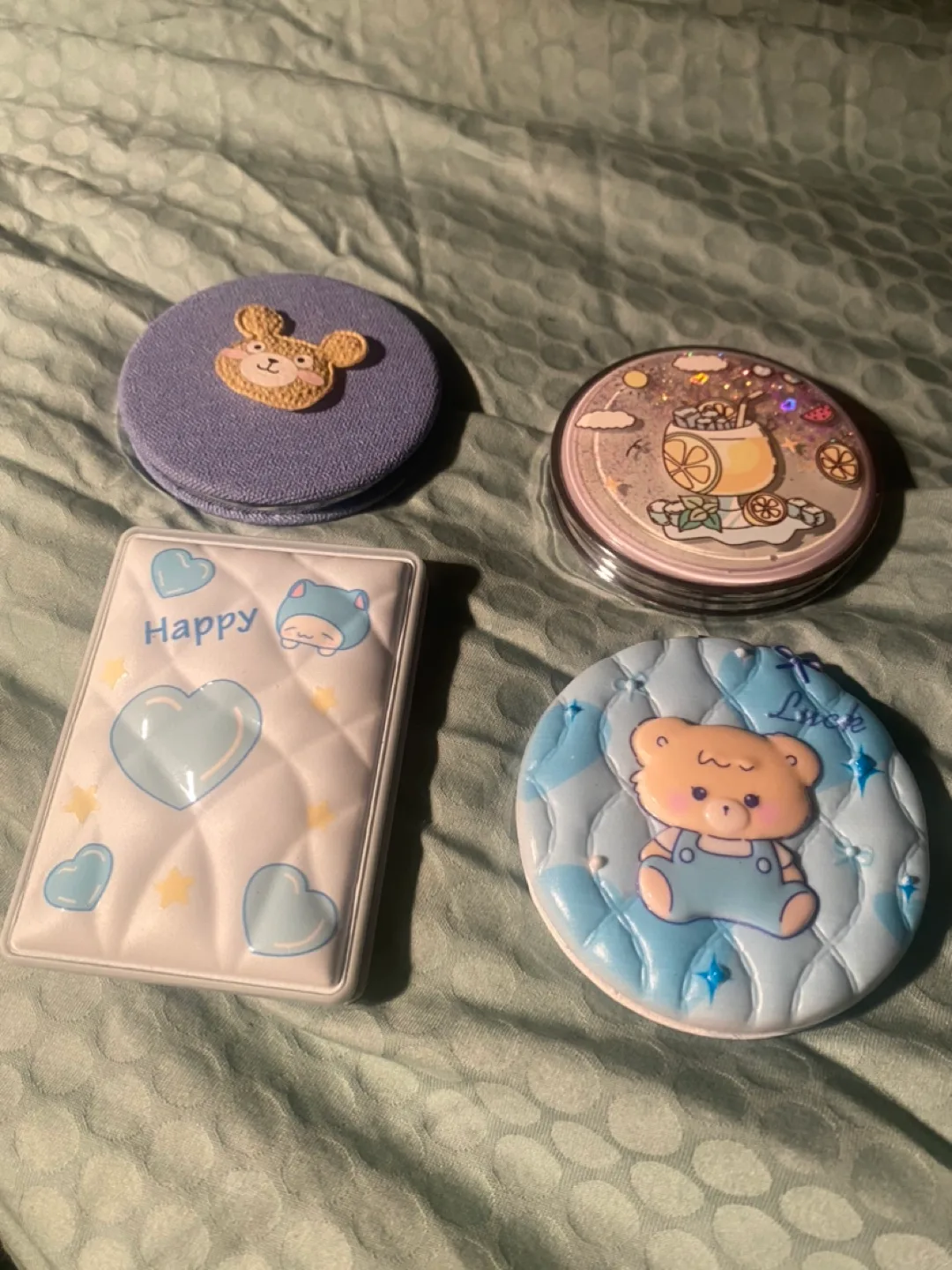 Cute Compact Mirrors - Set of 4 thumbnail