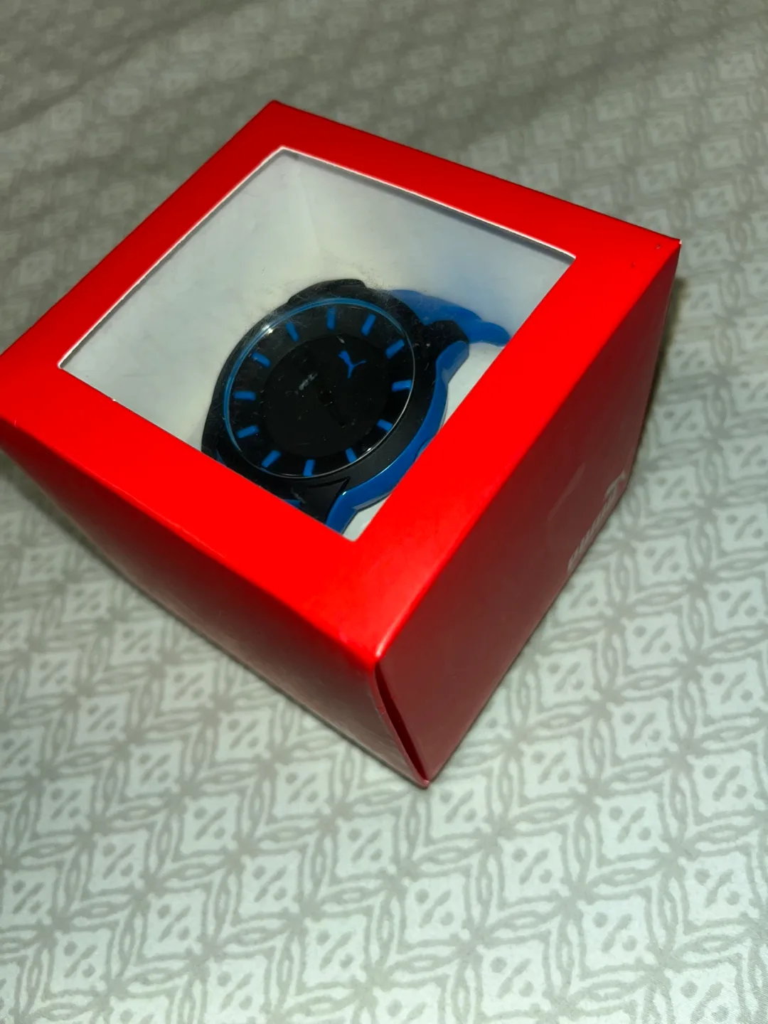 Puma Blue & Black Watch with Box image indicator(6)