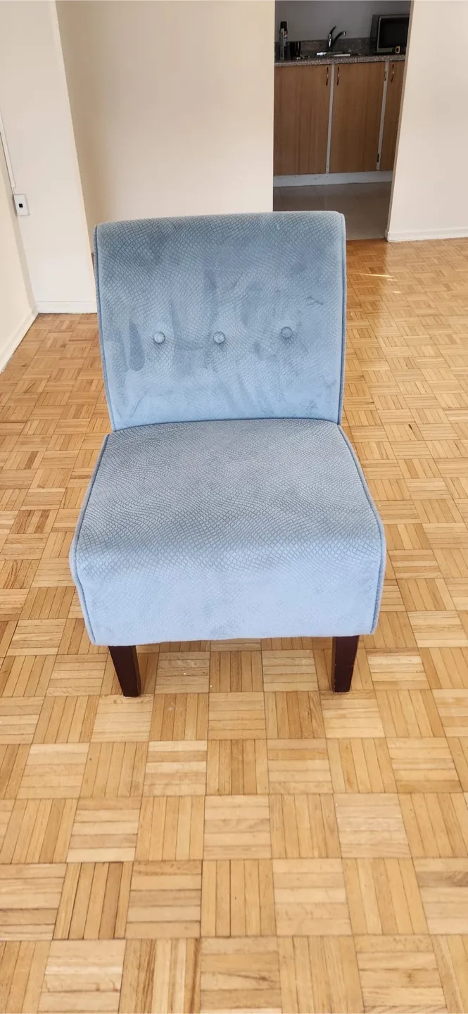 Blue Accent Chair thumbnail