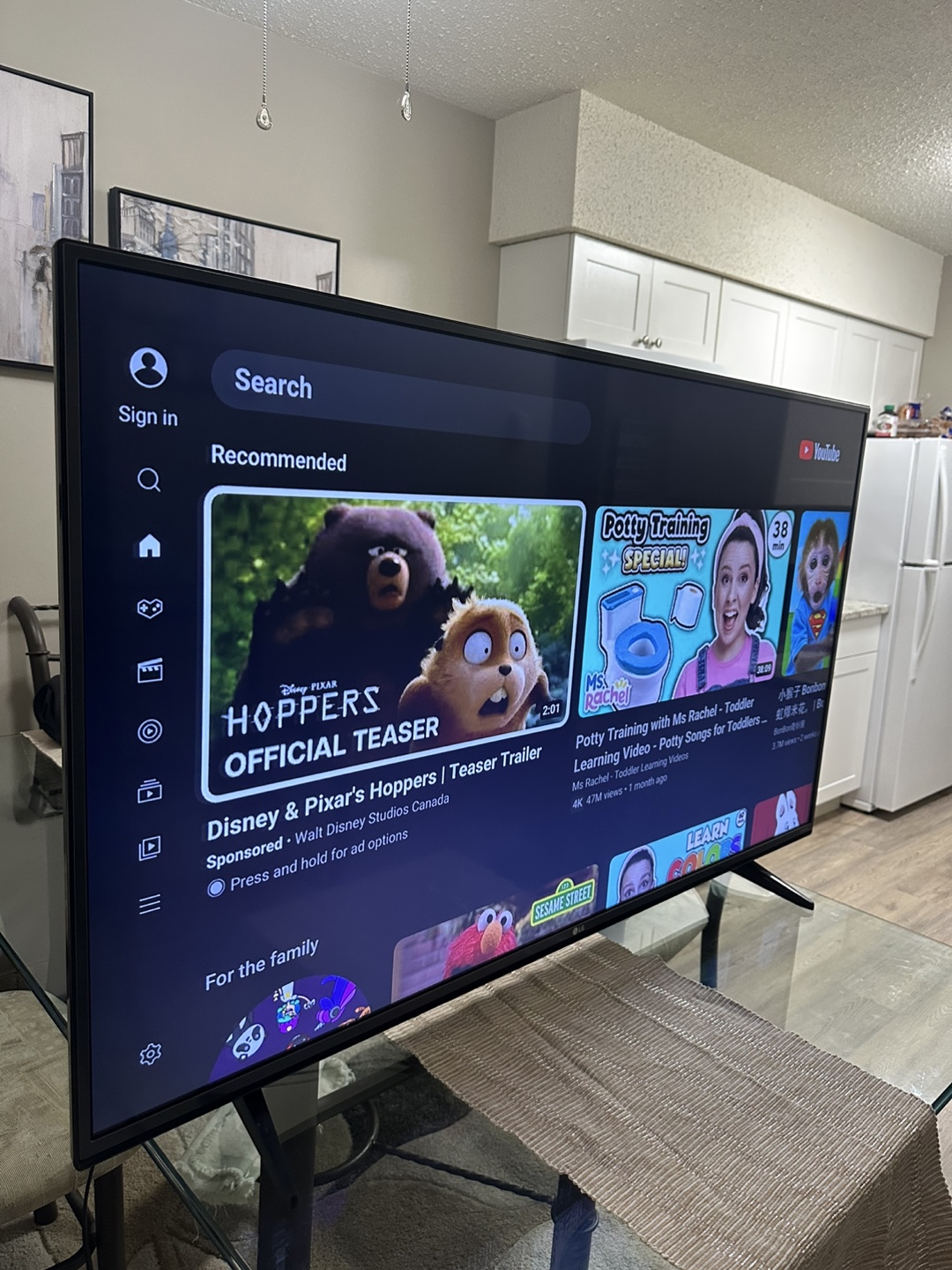 LG 55-Inch 4K Ultra HD Smart TV with webOS™ -like-new condition - photo 4