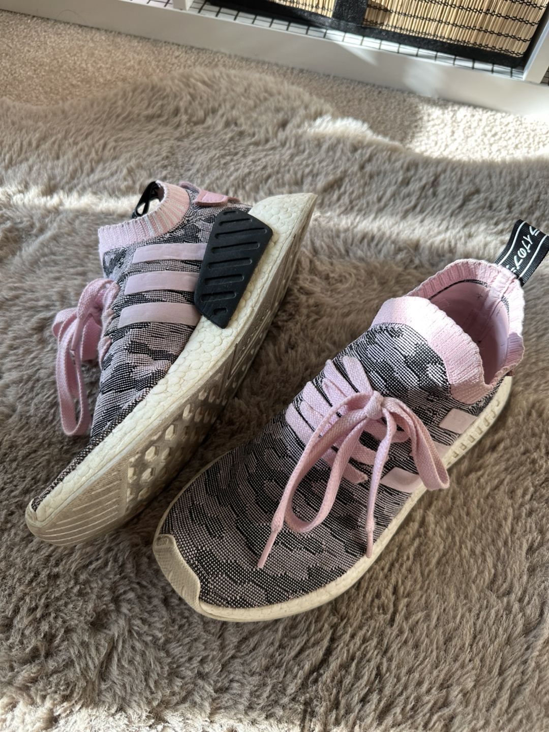 Adidas NMD R1 Pink/Grey Women's Sneakers - photo 2