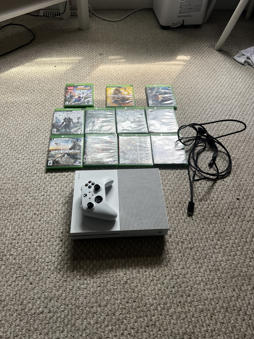 Xbox One S Console + Controller