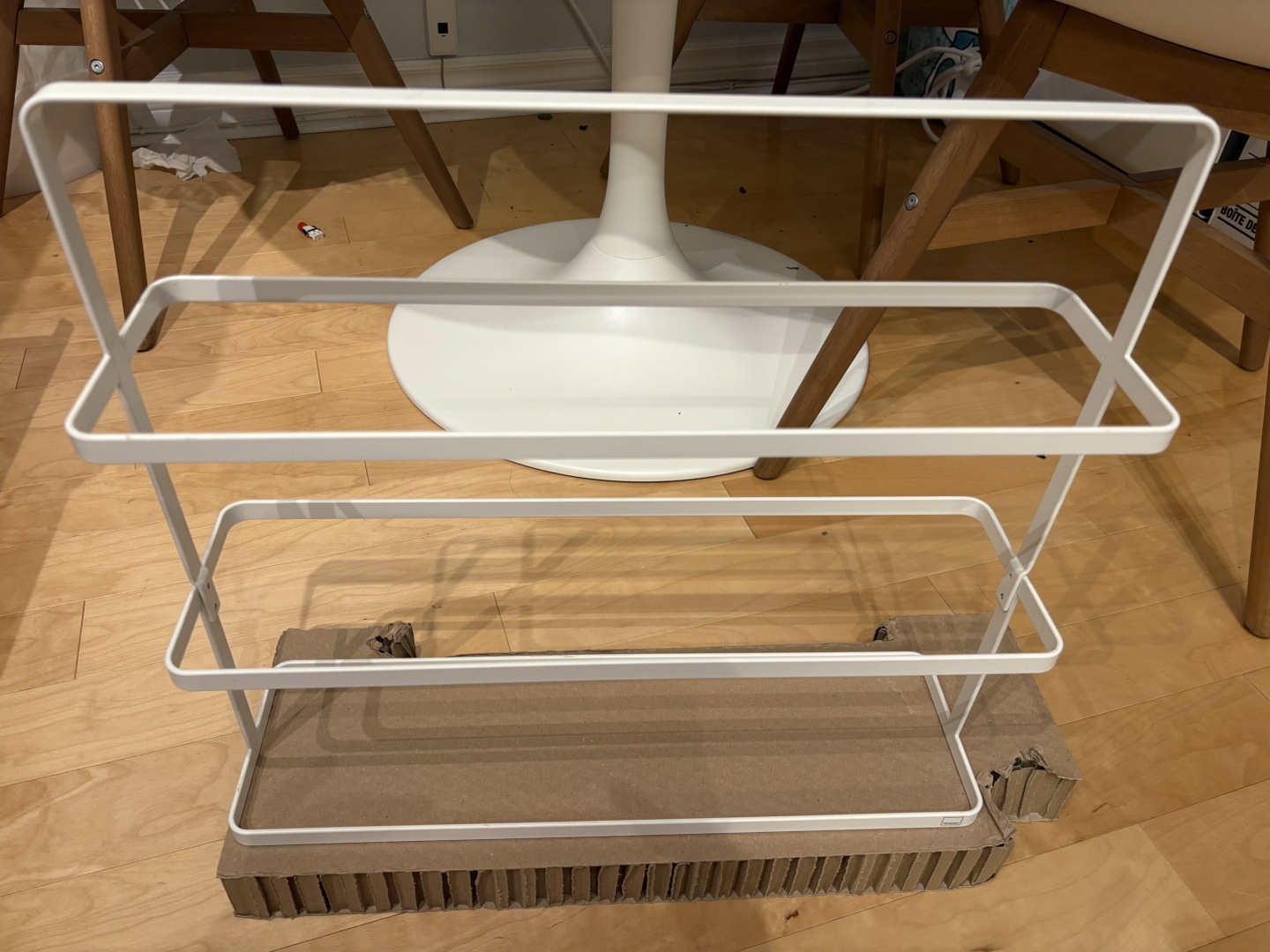 Yamazaki Home 3-Tier Shoe Rack - White