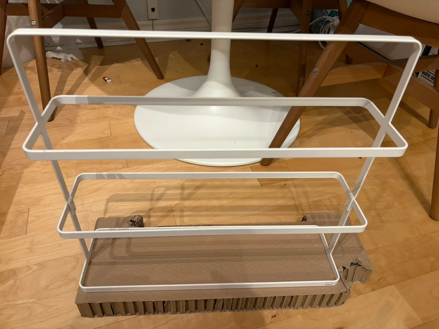 Yamazaki Home 3-Tier Shoe Rack - White thumbnail