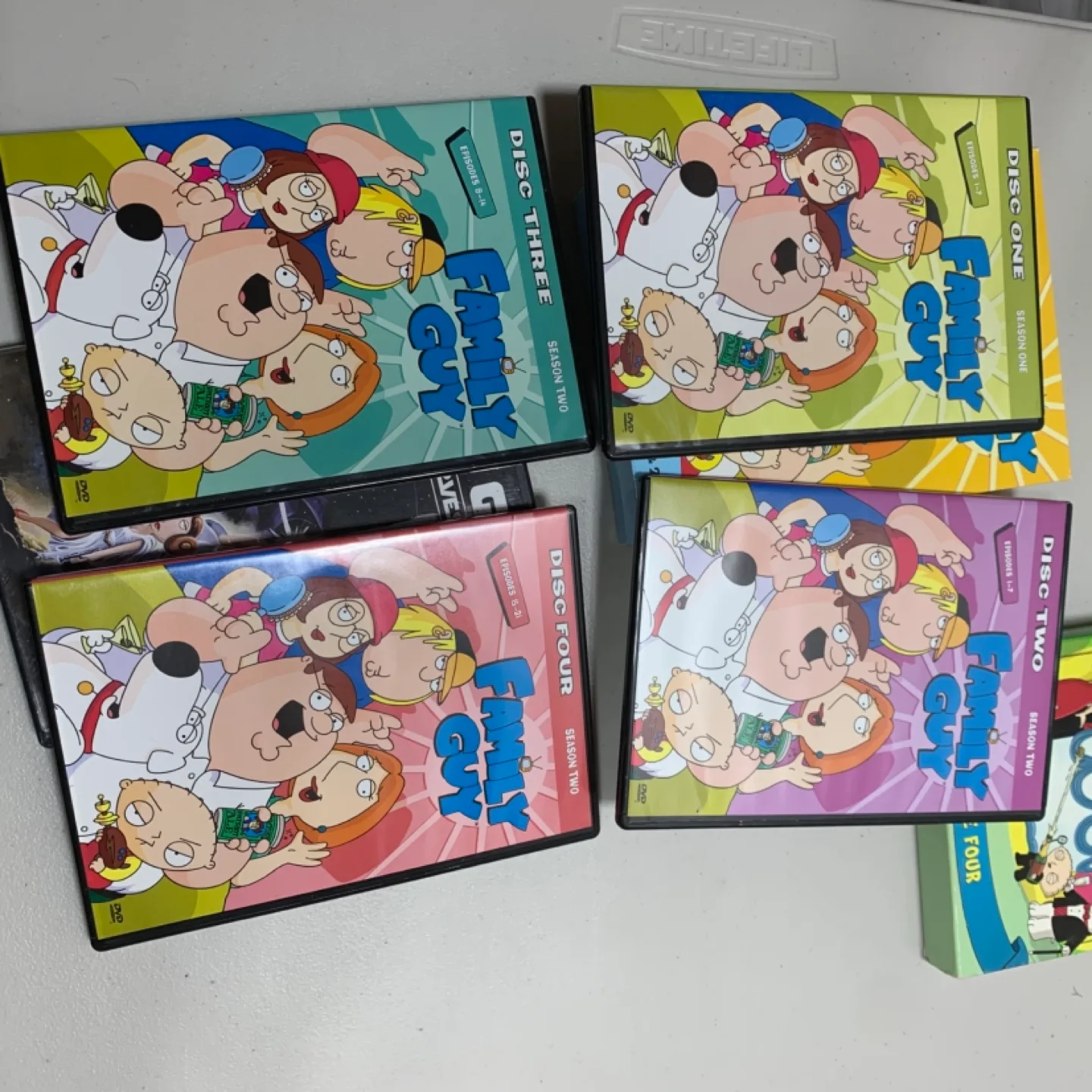 Mixed Lot of DVDs and Blu-ray Discs image indicator(2)