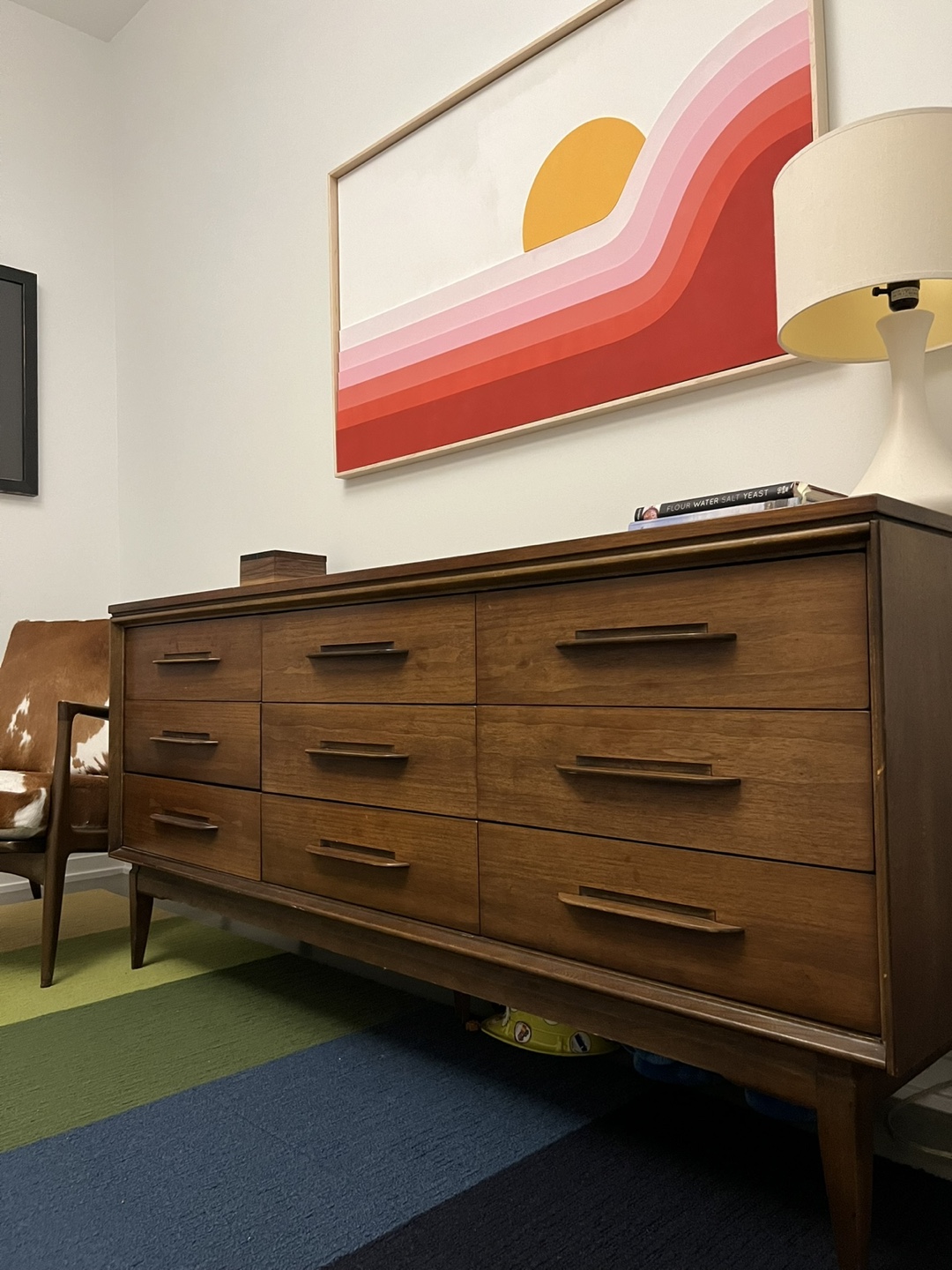 Bassett Midcentury Modern 9-drawer Dresser - photo 2