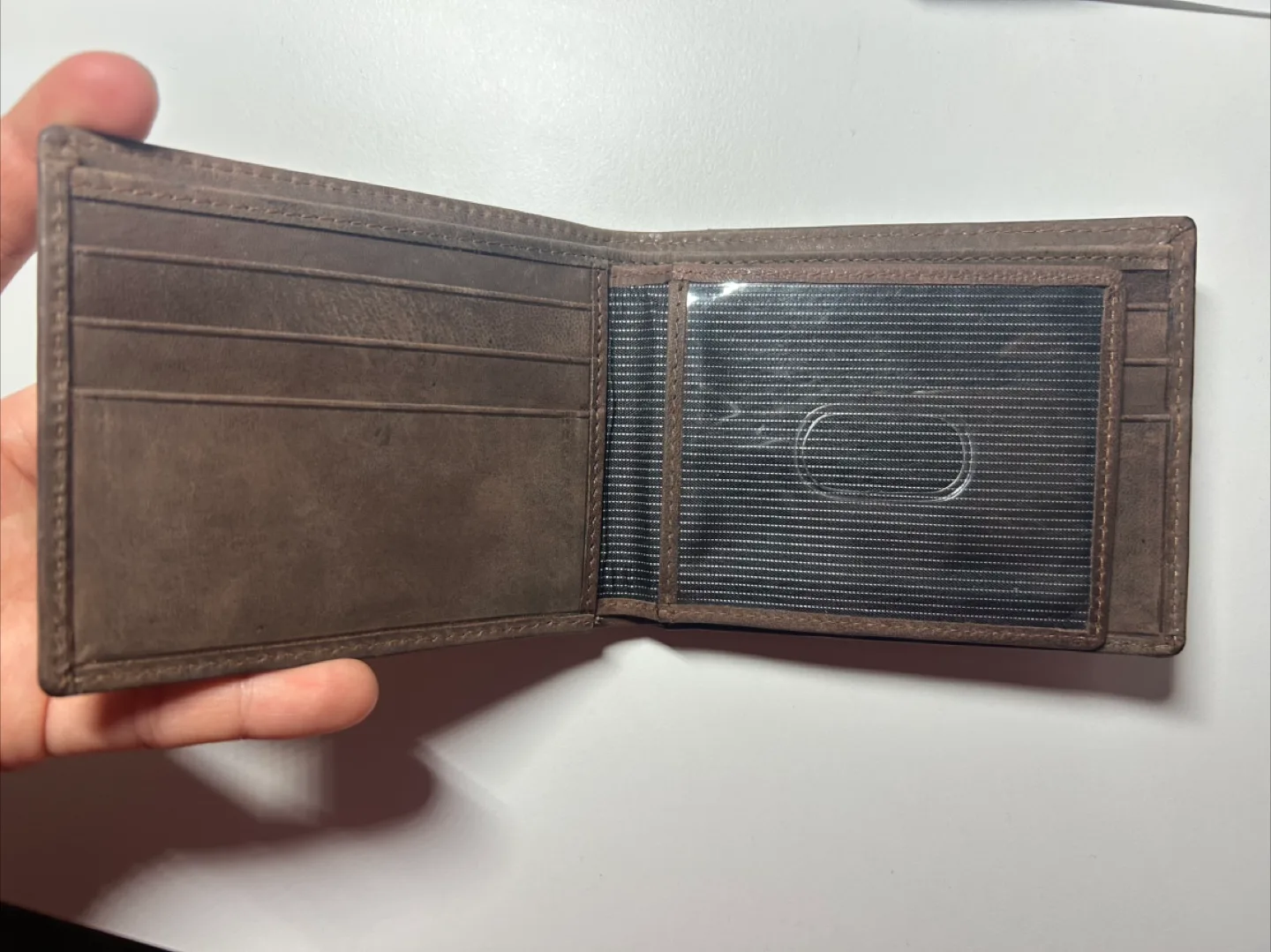 Roots Leather & Canvas Wallet image indicator(3)