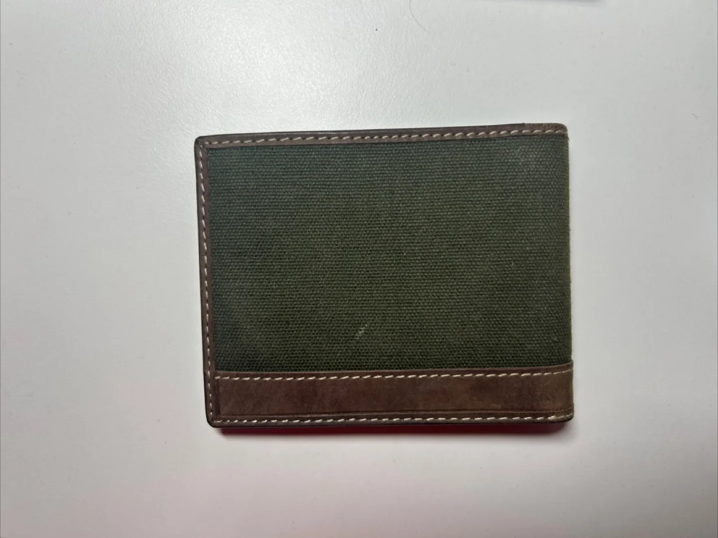 Roots Leather & Canvas Wallet image indicator(2)