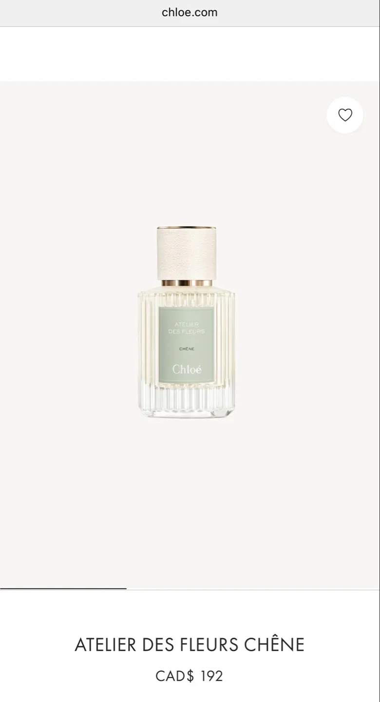Chloé Atelier des Fleurs Chêne Perfume thumbnail