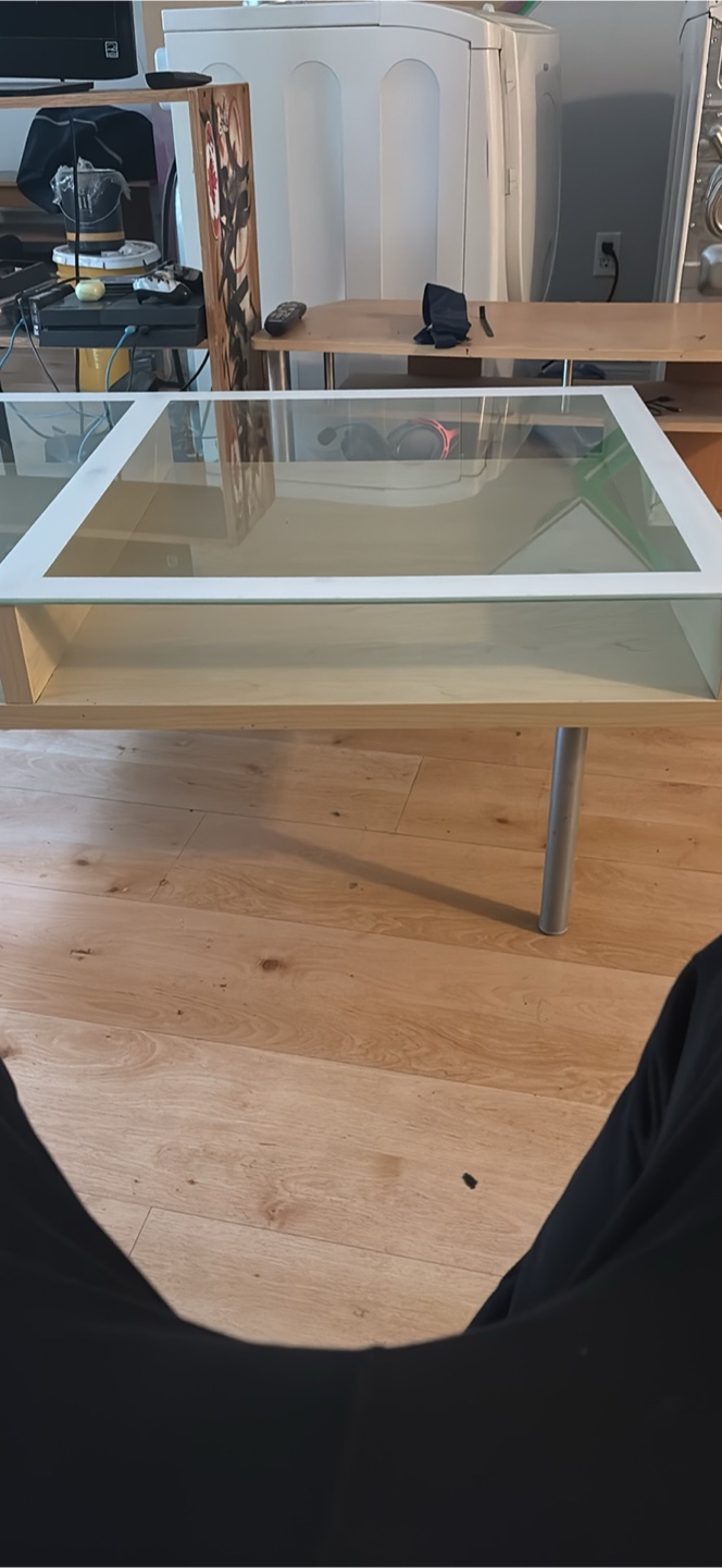 Coffee Table with Glass Top - photo 4