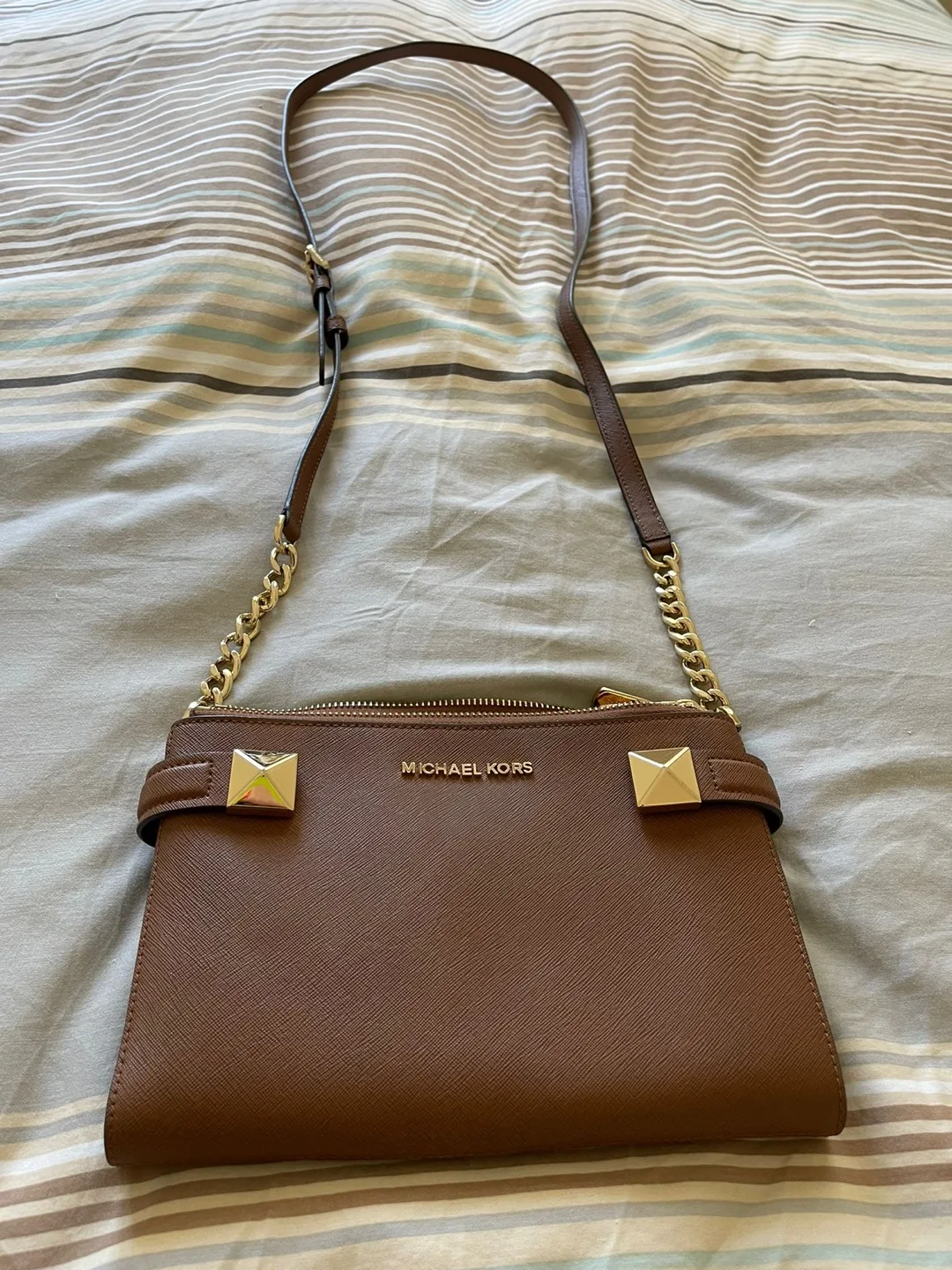 Michael Kors Brown Crossbody Bag thumbnail