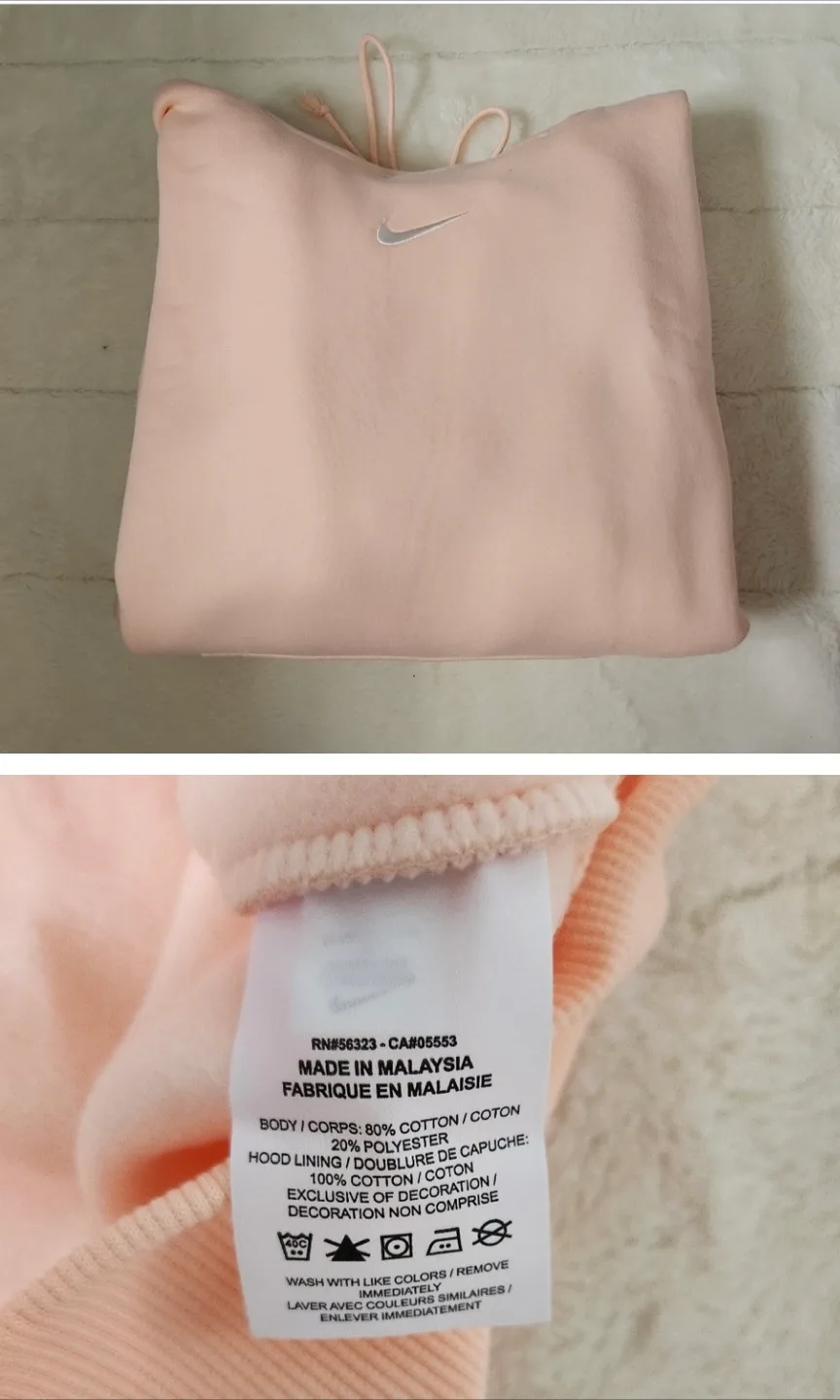 New Nike Fleece Pullover Hoodie - Size M image indicator(4)