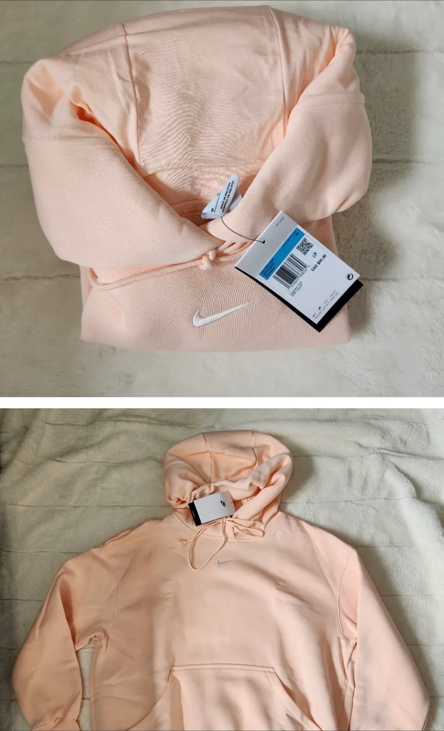 New Nike Fleece Pullover Hoodie - Size M image indicator(2)