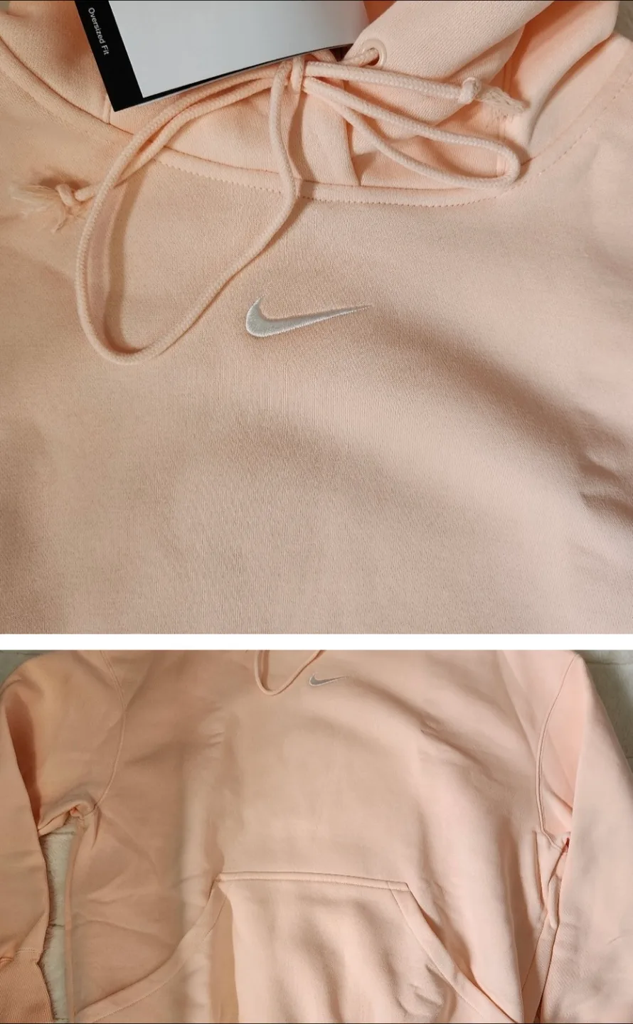 New Nike Fleece Pullover Hoodie - Size M image indicator(3)