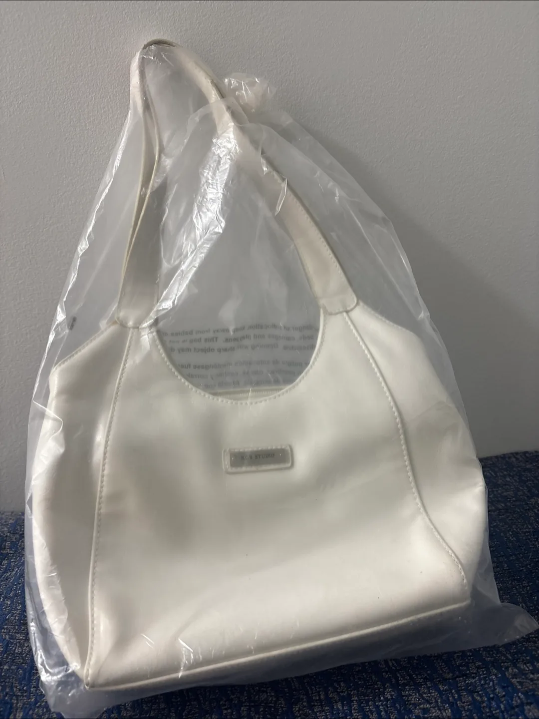 N.G.S Studio White Handbag thumbnail