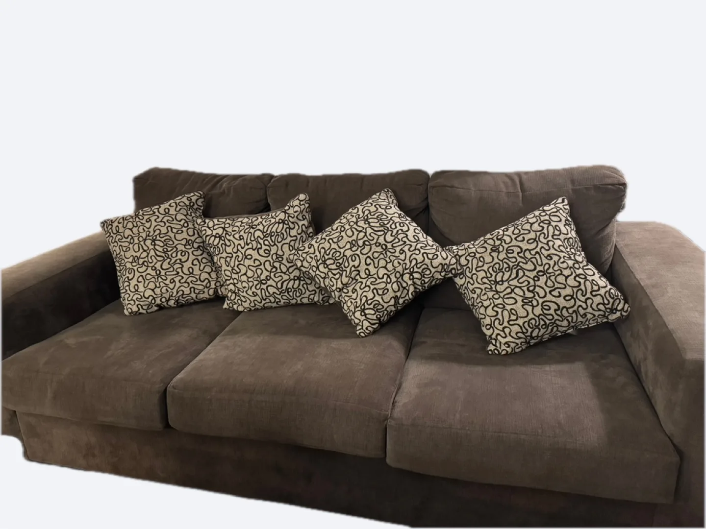 Brown Sofa - 211cm x 92cm image indicator(2)