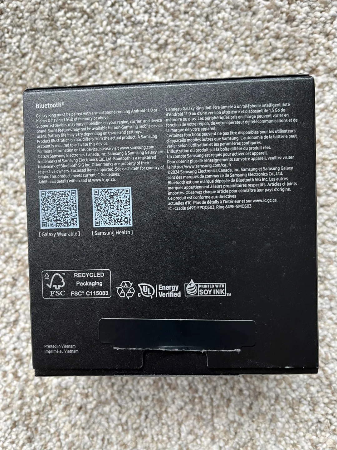 New Samsung Galaxy Ring - Size 12 image indicator(2)