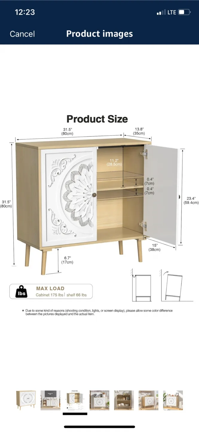Accent cabinet new in box image indicator(2)