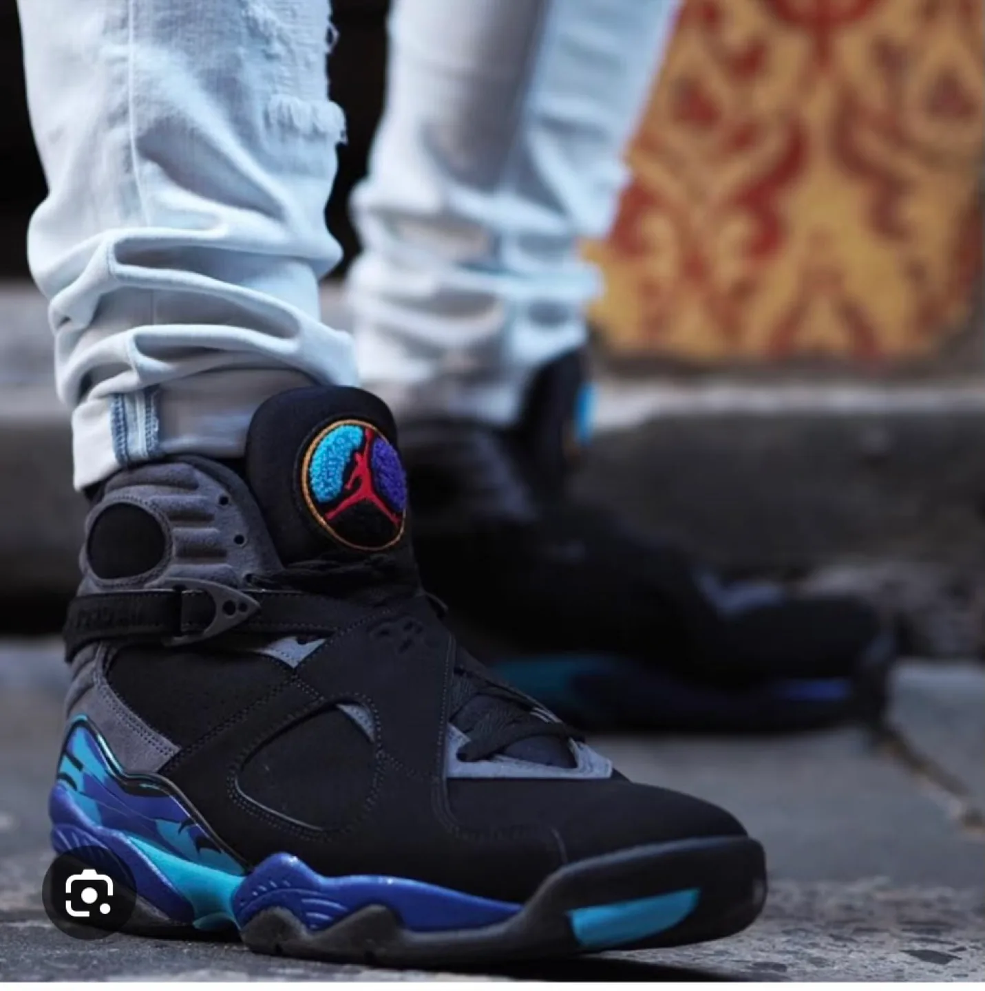 Air Jordan 8 Retro Aqua (2025),size 10.5 US MENS thumbnail