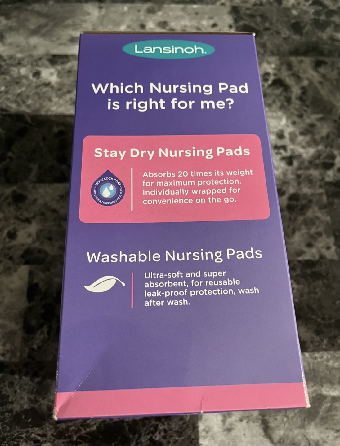 Lansinoh Stay Dry Nursing Pads - 60 Count - photo 2